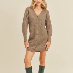 NWT Lush Knit Cardigan / Dress